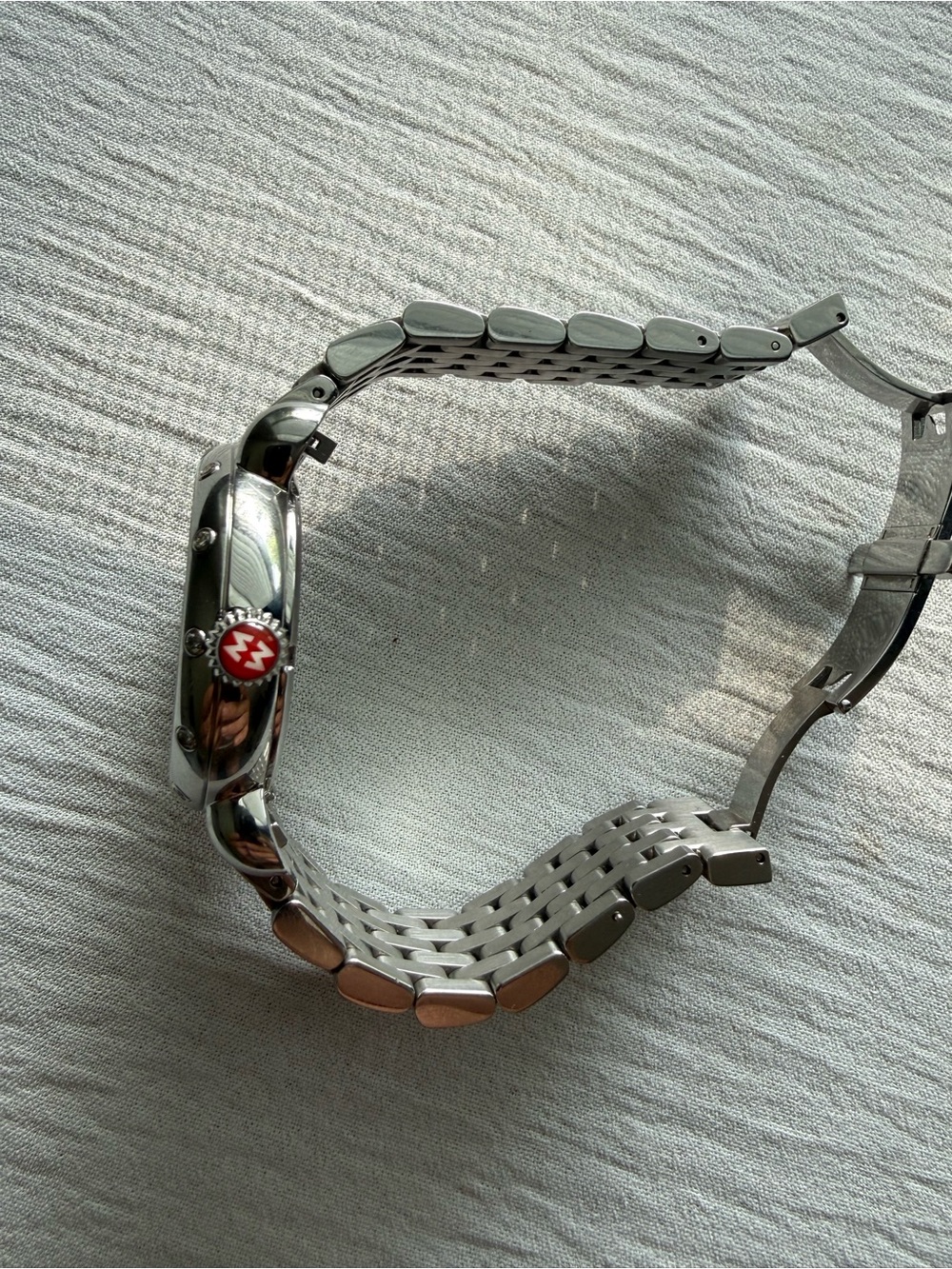 Rare NOS Michele CSX Tropical Paradise Diamond Frog 36mm Quartz Watch 1/750 - Picture 3 of 8